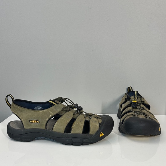 Keen Other - Keen Waterproof Newport H2 Mens Green Sandals Size 11.5